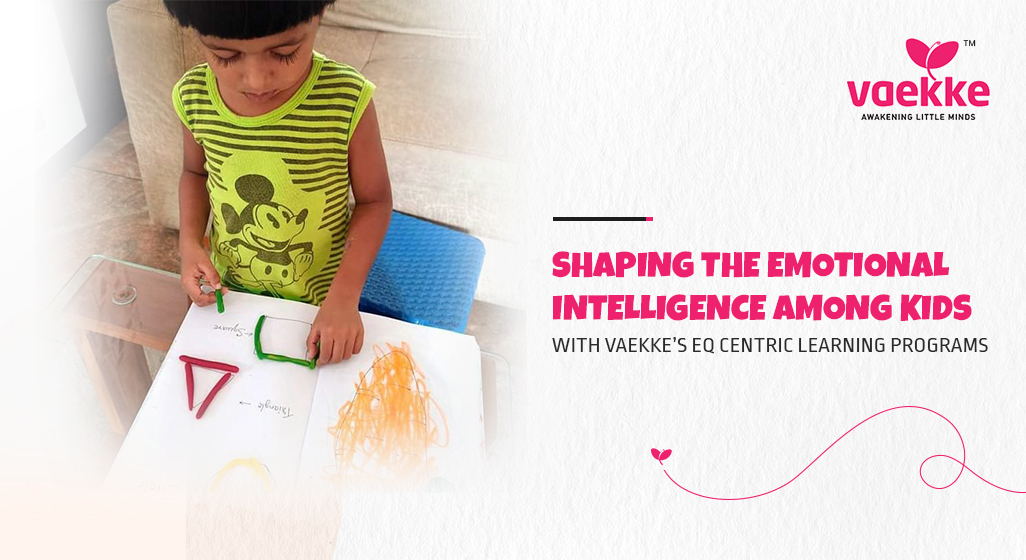 Shaping the Emotional Intelligence among kids with Vaekke’s EQ centric learning programs